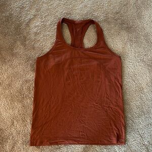 Lululemon Swiftly Tank Rust Size 10